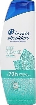 Фото Head & Shoulders Deep Cleanse Itch Relief з перцевої м'ятою 300 мл