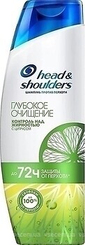 Фото Head & Shoulders Deep Cleanse Oil Control Контроль над жирністю 300 мл