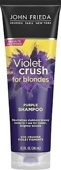 Фото John Frieda Sheer Blonde Violet Crush для нейтралізації жовтизни волосся 250 мл