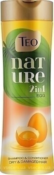 Фото TEO Beauty Egg 2в1 для сухого і пошкодженого волосся 350 мл
