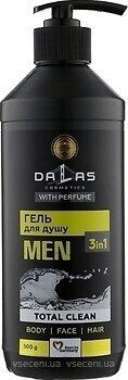 Фото Dalas Cosmetics Men Total Clean 3в1 500 мл