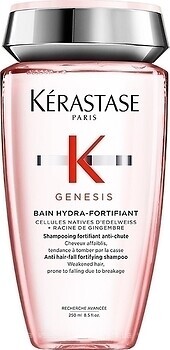 Фото Kerastase Genesis Bain Hydra-Fortifiant для зміцнення волосся схильного до випадіння 250 мл
