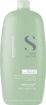 Фото Alfaparf Milano Semi Di Lino Scalp Balancing Low для жирної шкіри голови 1 л