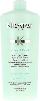 Фото Kerastase Specifique Bain Divalent для волос жирных у корней и чувствительных по длине 1 л