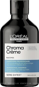 Фото L'Oreal Paris Professionnel Serie Expert Chroma Creme Blue Dyes для нейтралізації помаранчевих відтінків 300 мл