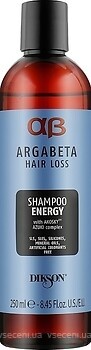 Фото Dikson Argabeta Hair Loss Shampoo Energy для роста и против выпадения волос 500 мл