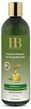 Фото Health & Beauty Olive Oil & Honey зміцнюючий для сухого ламкого волосся 400 мл