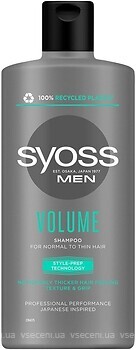 Фото Syoss Professional Performance Men Volume для нормального і тонкого волосся 440 мл
