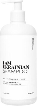 Фото DeLaMark I am Ukrainian для нормального і жирного волосся 500 мл