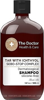 Фото The Doctor Health&Care Tar With Ichthyol + Sebo-Stop Complex 946 мл