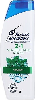 Фото Head & Shoulders Menthol Fresh 2in1 проти лупи 330 мл