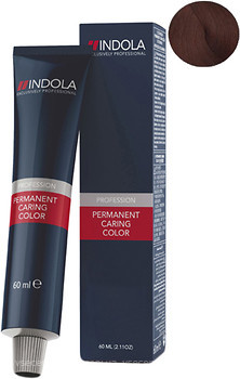 Фото Indola Permanent Caring Color 4.4 Середньо-коричневий мідний