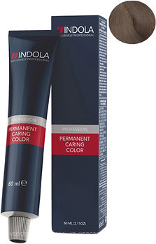 Фото Indola Permanent Caring Color 5.82 Світло-коричневий шоколадний перлинний