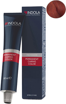 Фото Indola Permanent Caring Color 6.44 Русявий інтенсивний мідний