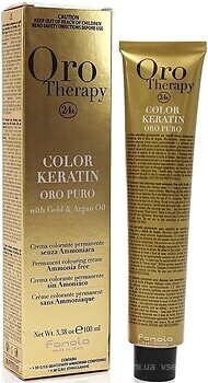 Фото Fanola Oro Therapy Color Keratin 10.0 платиновий блондин