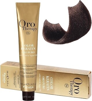Фото Fanola Oro Therapy Color Keratin 6.00 інтенсивний темний блондин