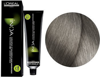 Фото L'Oreal Paris Professionnel Inoa 8.1 світлий блондин попелястий