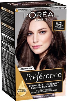 Фото L'Oreal Paris Recital Preference 5.21 Нотр-Дам (глубокий светло-каштановый)