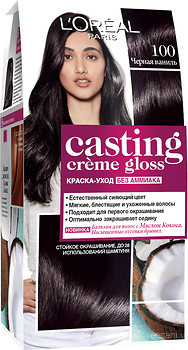 Фото L'Oreal Paris Casting Creme Gloss 100 чорна ваніль