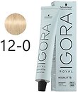 Фото Schwarzkopf Professional Igora Royal 12.0 Специальный блонд натуральный