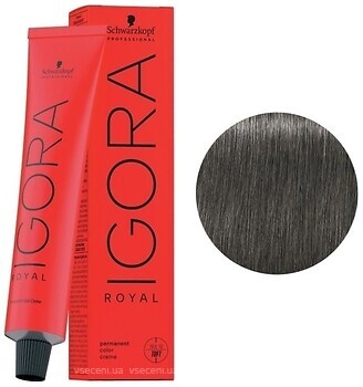 Фото Schwarzkopf Professional Igora Royal 6.12 темно русяві сріблясто попелястий