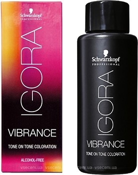 Фото Schwarzkopf Professional Igora Vibrance Tone on Tone Coloration 6-63 светло-фиолетовый