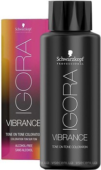 Фото Schwarzkopf Professional Igora Vibrance Tone on Tone Coloration 5-5 светло-коричневое золото