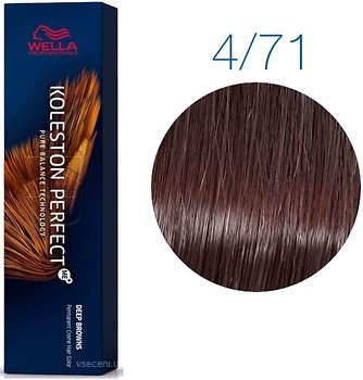 Фото Wella Professionals Koleston Perfect Me+ Deep Browns 4/71 тірамісу