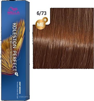 Фото Wella Professionals Koleston Perfect Me+ Deep Browns 6/73 темный орех