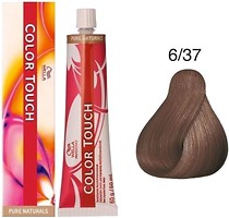 Фото Wella Professionals Color Touch 6/37 темний блонд золотисто-коричневий