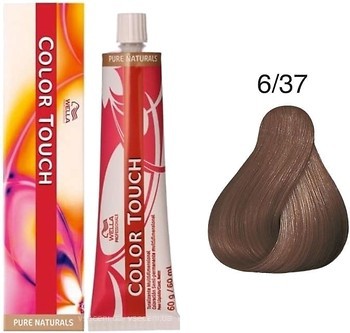 Фото Wella Professionals Color Touch 6/37 темний блонд золотисто-коричневий