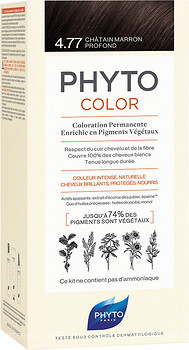 Фото Phyto Phytocolor Treatment with botanical pigments 4.77 шатен темний каштановий