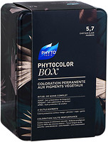 Фото Phyto Phytocolor Treatment with botanical pigments 5.7 Світлий шатен каштановий