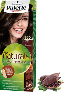 Фото Palette Фітоліно Naturals 3-1 (850) темний шатен