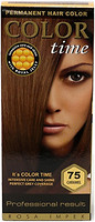 Фото Color Time Permanent Hair Color 75 Карамель