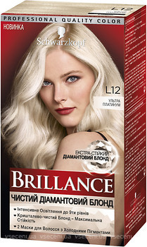 Фото Schwarzkopf Brillance L12 ультра платинум