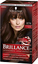 Фото Schwarzkopf Brillance 874 бархатистый каштан