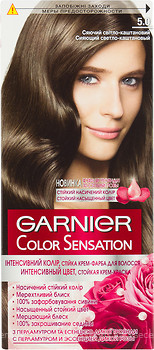Фото Garnier Color Sensation 5.0 сяючий світло-каштановий