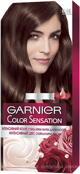 Фото Garnier Color Sensation 6.15 чуттєвий шатен