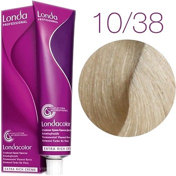 Фото Londa Professional Londacolor 10/38 золотисто-перловий яскравий блондин