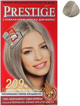 Фото Vip's Prestige Color crem 209 Світлий попільно-русявий