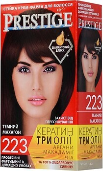 Фото Vip's Prestige Color crem 223 Темний горіх