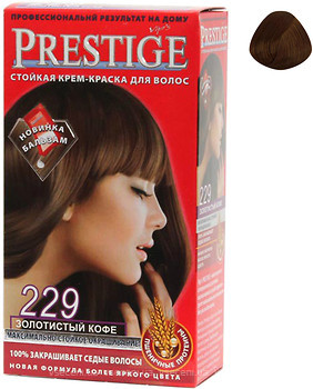 Фото Vip's Prestige Color crem 229 Золотистий кава