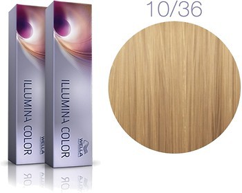 Фото Wella Professionals Illumina Color 10/36 яскравий блонд золотисто-фіолетовий