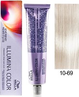 Фото Wella Professionals Illumina Color 10/69 яркий блонд фиолетовый сандре