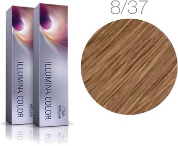 Фото Wella Professionals Illumina Color 8/37 світлий блонд золотисто-коричневий