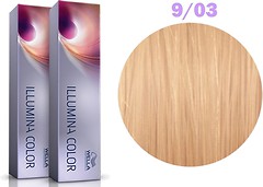 Фото Wella Professionals Illumina Color 9/03 дуже світлий блонд натуральний золотистий