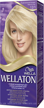 Фото Wella Wellaton crem 12/1 яркий пепельный блондин