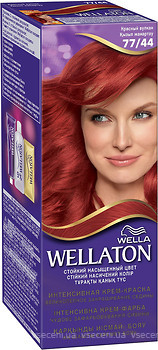 Фото Wella Wellaton crem 77/44 красный вулкан