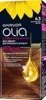 Фото Garnier Olia 6.3 золотистий шатен